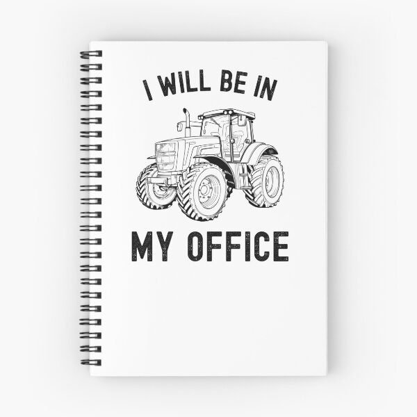 Item preview, I Will Be In My Office Tractor designed and sold by stephenflashart.