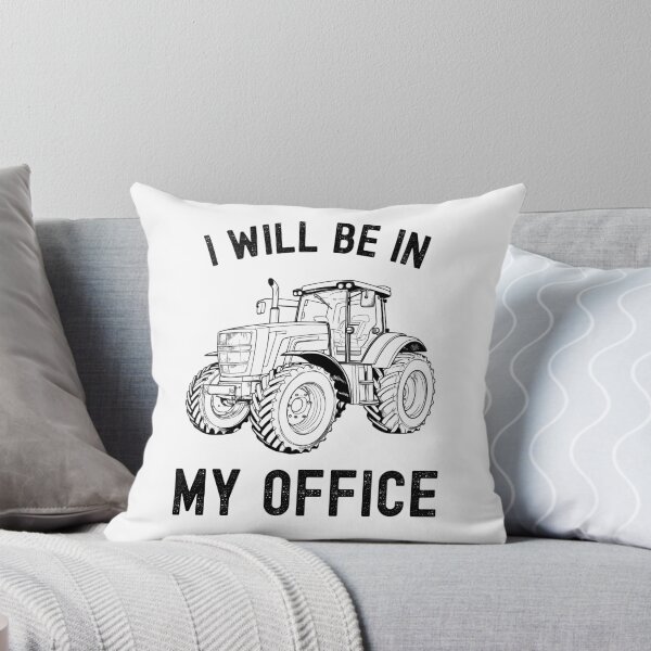 Item preview, I Will Be In My Office Tractor designed and sold by stephenflashart.