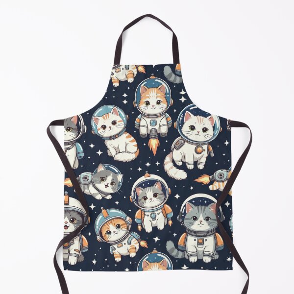 Item preview, Cute Astronaut Cats Pattern designed and sold by SassyArtistry.