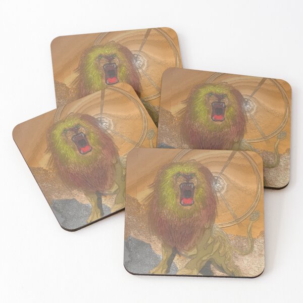 Item preview, Acid Etched Orange Lion designed and sold by Digital Attic 95.