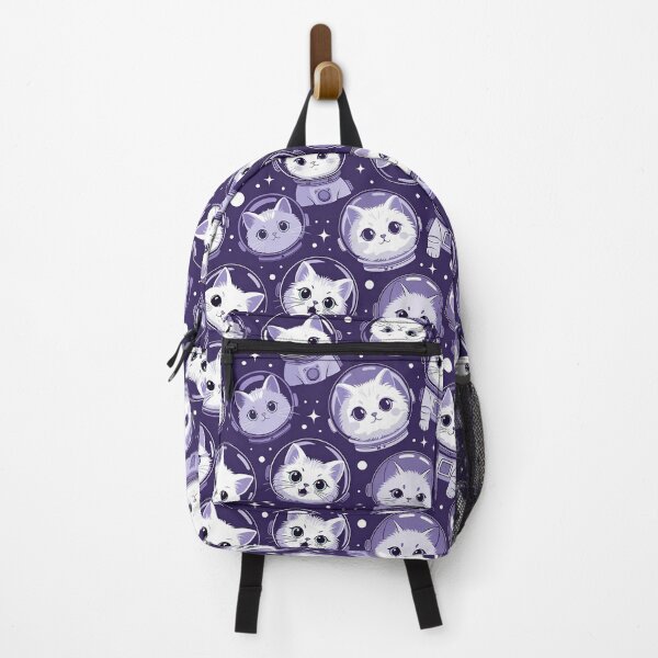 Item preview, Purple Astronaut Cat Pattern designed and sold by SassyArtistry.