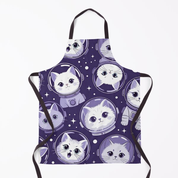 Item preview, Purple Astronaut Cat Pattern designed and sold by SassyArtistry.