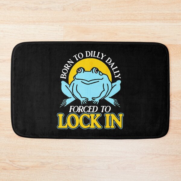 Item preview, Born To Dilly Dally Forced To Lock In Frog designed and sold by malhanasbih.