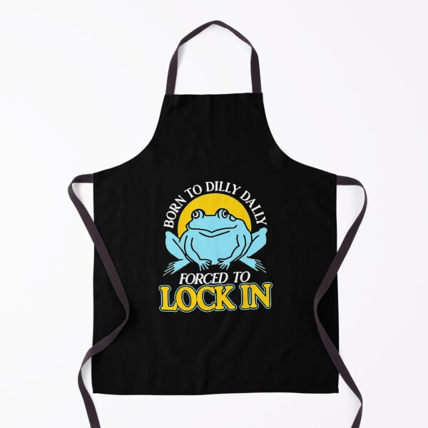 Item preview, Born To Dilly Dally Forced To Lock In Frog designed and sold by malhanasbih.