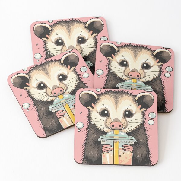 Item preview, Cute Mouse Drinking designed and sold by After De Moment.