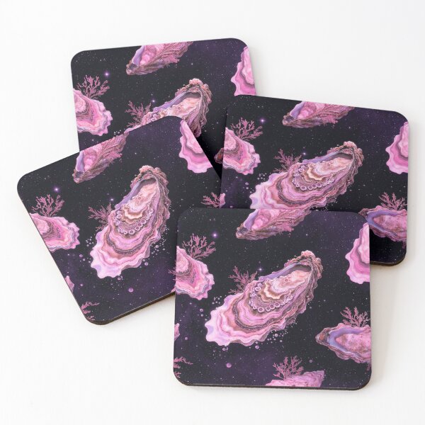 Item preview, Pink Oysters Floating in Space designed and sold by SassyArtistry.