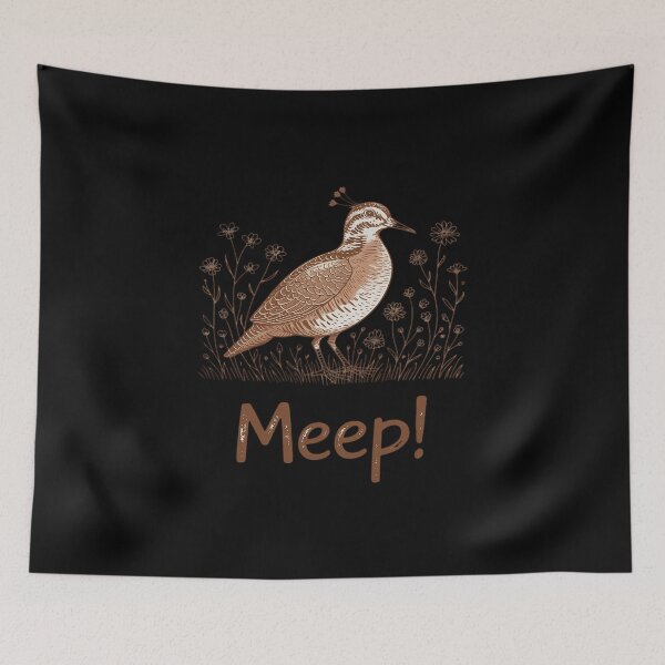 Item preview, Meep Bird Saying Meep Bird American Woodcocks Meep designed and sold by Shannon Bosley.