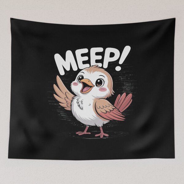 Item preview, Meep Bird Saying Meep Bird Meme American Woodcock Meep designed and sold by Shannon Bosley.