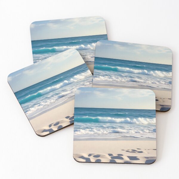 Item preview, Ocean Waves on Sandy Beach designed and sold by SassyArtistry.