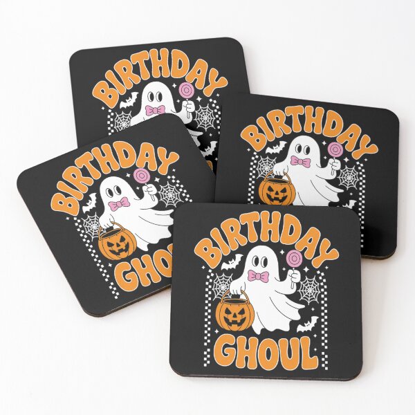 Item preview, Birthday Ghoul Spooky Season Groovy Halloween designed and sold by NicolaMail.