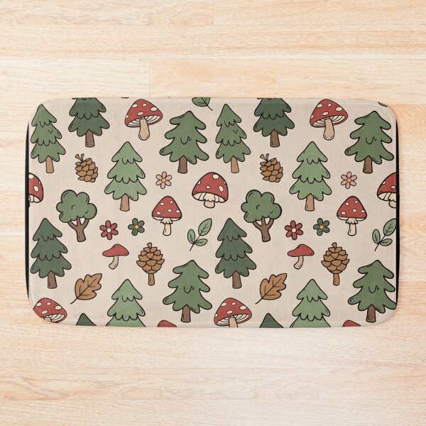 Item preview, Cute Forest Trees Pattern designed and sold by SassyArtistry.