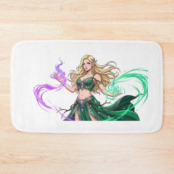 Item preview, Nature & Arcane: Mystic Elven Enchantress designed and sold by SkinnyFlatWhite.