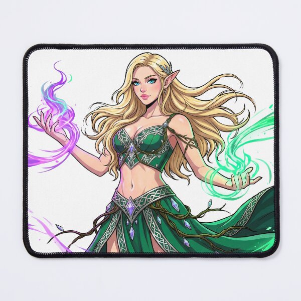 Item preview, Nature & Arcane: Mystic Elven Enchantress designed and sold by SkinnyFlatWhite.