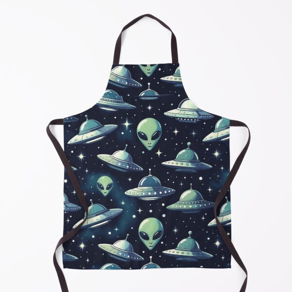 Item preview, UFOs and Aliens Space Pattern designed and sold by SassyArtistry.