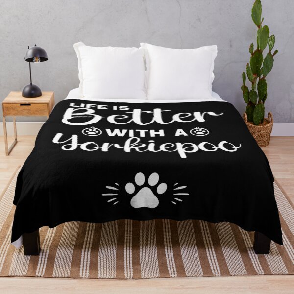 Item preview, Yorkiepoo Dog Puppies Life Is Better With A Yorkie Poo designed and sold by malhanasbih.