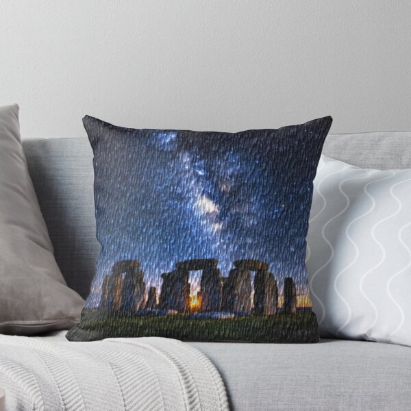 Item preview, stonehenge at night bark colorful abstract design designed and sold by SmashingDeals.