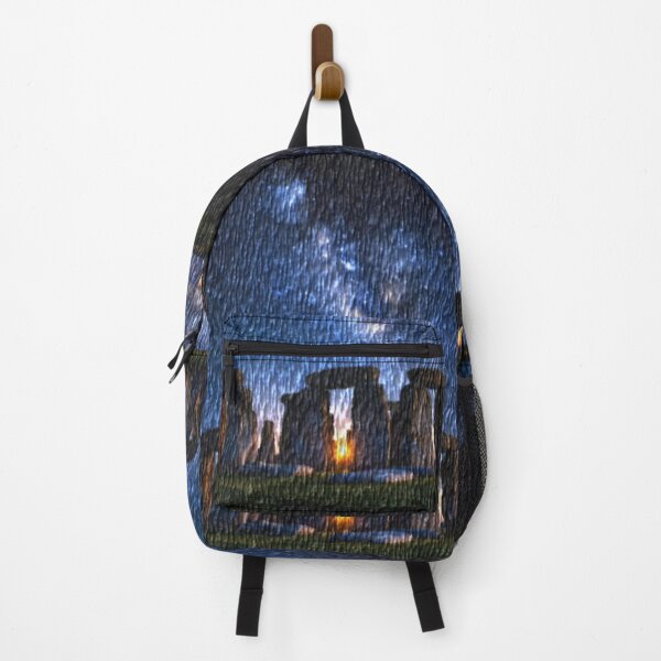 Item preview, stonehenge at night bark colorful abstract design designed and sold by SmashingDeals.