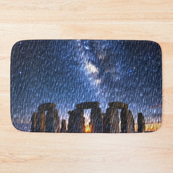 Item preview, stonehenge at night bark colorful abstract design designed and sold by SmashingDeals.