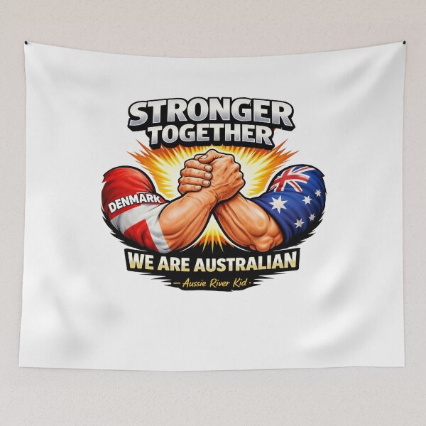 Item preview, Stronger Together United – We Are Australian designed and sold by AUSSIE PATRIOT.