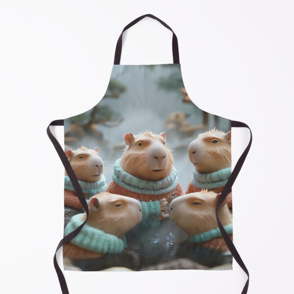Item preview, Cozy Spring Capys designed and sold by ONYX Pixee.