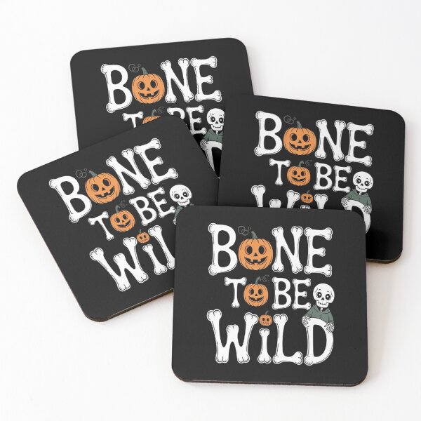 Item preview, Bone To Be Wild Halloween Skeleton Pun designed and sold by NicolaMail.