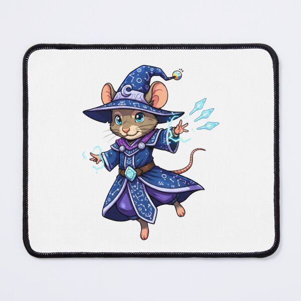Item preview, Star-Touched Mage: Mousefolk Wizard designed and sold by SkinnyFlatWhite.