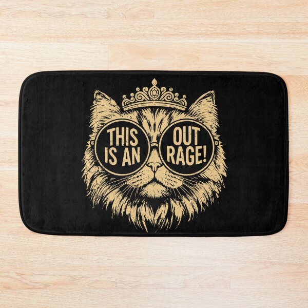 Item preview, Royal Cat Illustration With Sunglasses Expressing Dramatic Attitude Humor designed and sold by Altenpendinton.