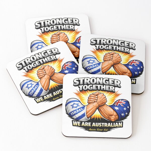 Item preview, Stronger Together United  – We Are Australian  designed and sold by AUSSIE PATRIOT.