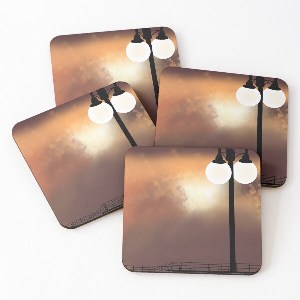 Item preview, Twilight Streetlamp on the Pier designed and sold by AmaiDream.