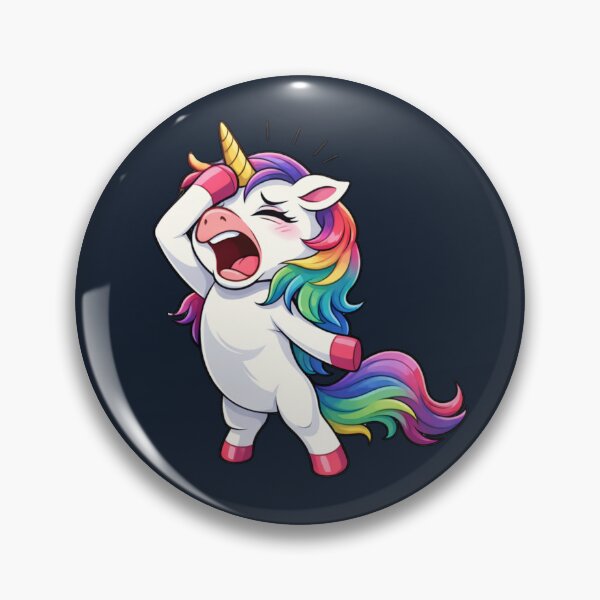 Item preview, Dramatic Unicorn – Total Drama and Scream of Despair designed and sold by Ivy-Triggs.