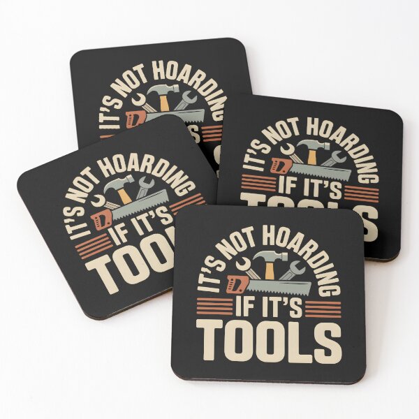 Item preview, It's Not Hoarding If It's Tools Handyman Woodwork- This gift is perfect for handymen, carpenters, craftsmen, and DIY tool lovers who feel at home in the workshop. designed and sold by ZyziowskyArt.