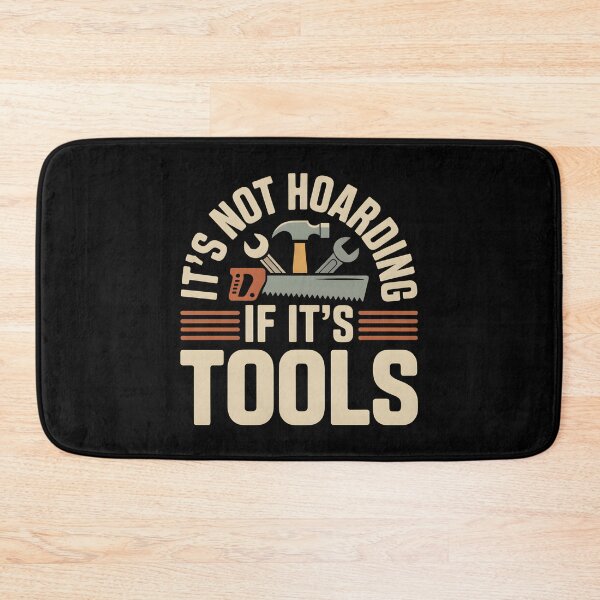 Item preview, It's Not Hoarding If It's Tools Handyman Woodwork- This gift is perfect for handymen, carpenters, craftsmen, and DIY tool lovers who feel at home in the workshop. designed and sold by ZyziowskyArt.