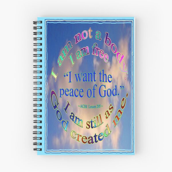 Item preview, ACIM Review Lesson 205 designed and sold by ACIM-LOVE.