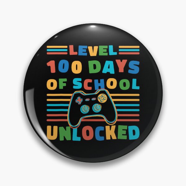 Item preview, Level 100 Days Of School Unlocked designed and sold by JamesHogwart.