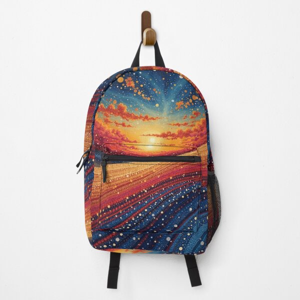 Item preview, Aboriginal Inspired Dot Art - Mystical Sunset designed and sold by GrinGalore.