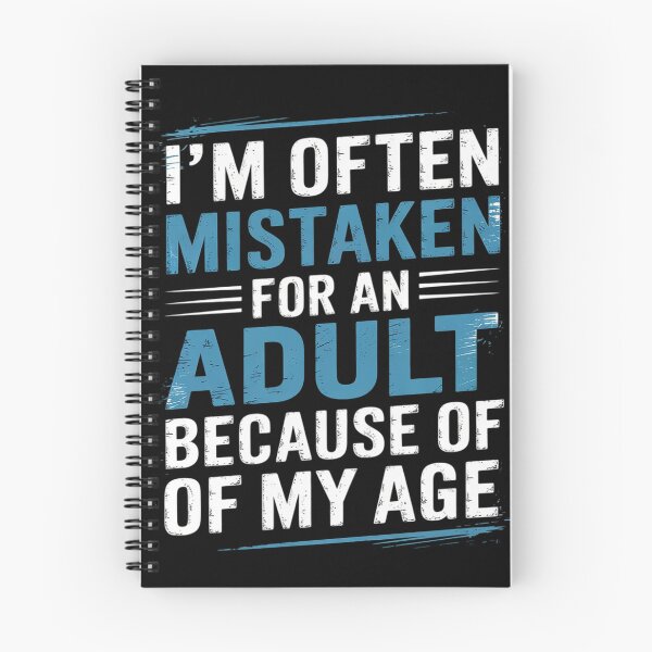 Item preview, I'm Often Mistaken For An Humor Because Of My Age designed and sold by KotexTemu.