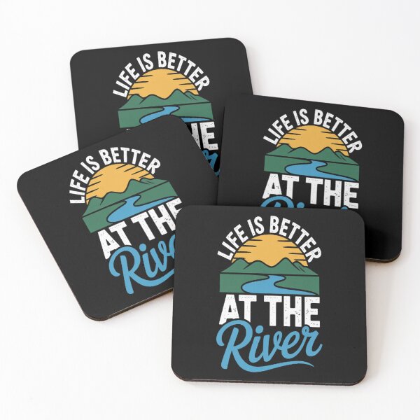 Item preview, Life Is Better At The River Nature Lover Camping designed and sold by NicolaMail.