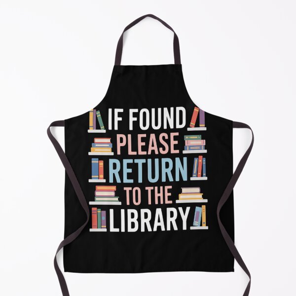 Item preview, Book Reading If Found Please Return To The Library designed and sold by TheRetroStyle.