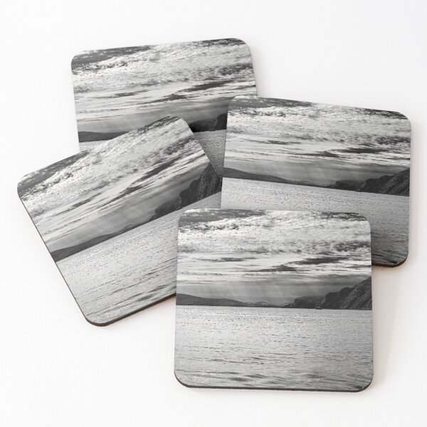 Item preview, Nature photography,B&W artwork, Seascape with Sun-Light designed and sold by IdoFriedmanArt.