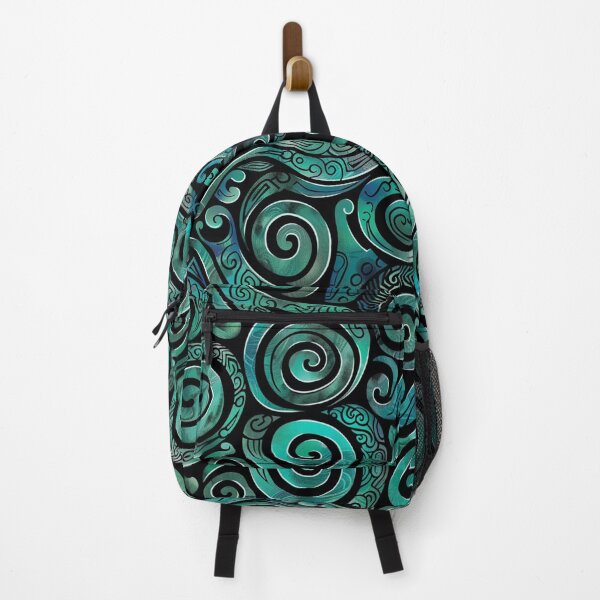 Item preview, Zealand Māori Paua Pattern Koru Design 693 designed and sold by GrinGalore.