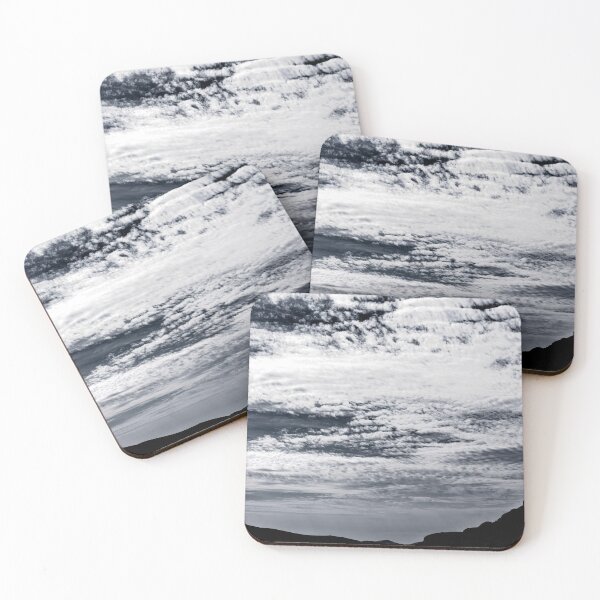 Item preview, Nature photography,B&W artwork, Cloudscape Over Minimalist Horizon designed and sold by IdoFriedmanArt.
