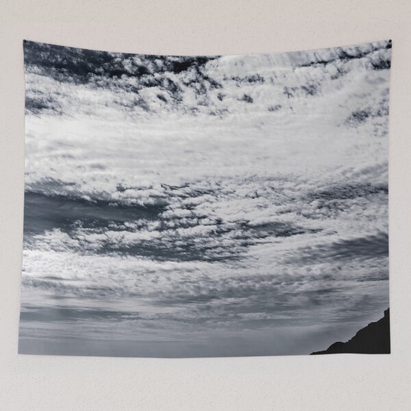 Item preview, Nature photography,B&W artwork, Cloudscape Over Minimalist Horizon designed and sold by IdoFriedmanArt.