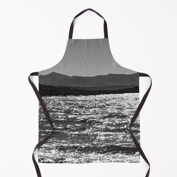 Item preview, Nature photography,B&W artwork, Shimmering Sea ,Distant Mountains designed and sold by IdoFriedmanArt.