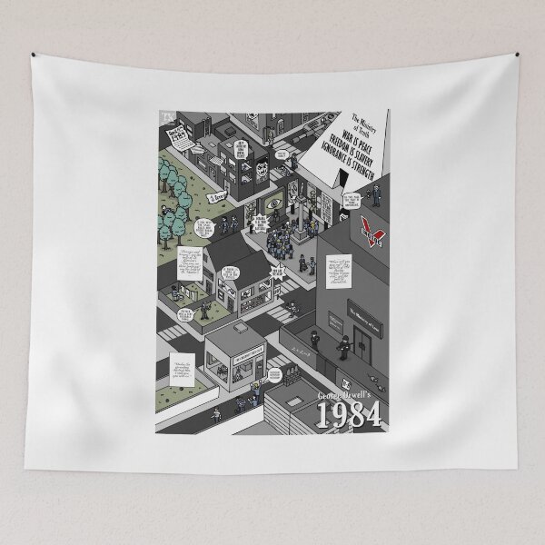 Item preview, Visual Summary 1984 (George Orwell) designed and sold by TKsuited.