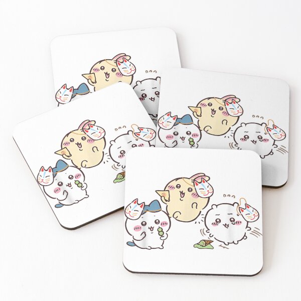 Item preview, Cute Chubby Animal Characters Wearing Festival Masks In Kawaii Style designed and sold by Altenpendinton.