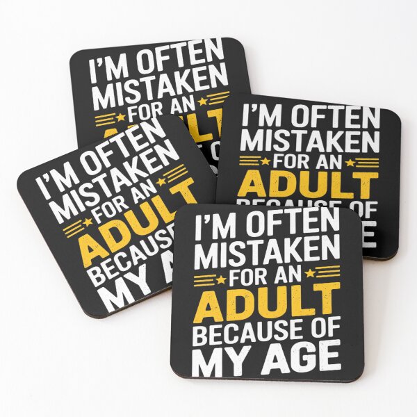 Item preview, I'm Often Mistaken For An Humor Because Of My Age 3  designed and sold by KotexTemu.