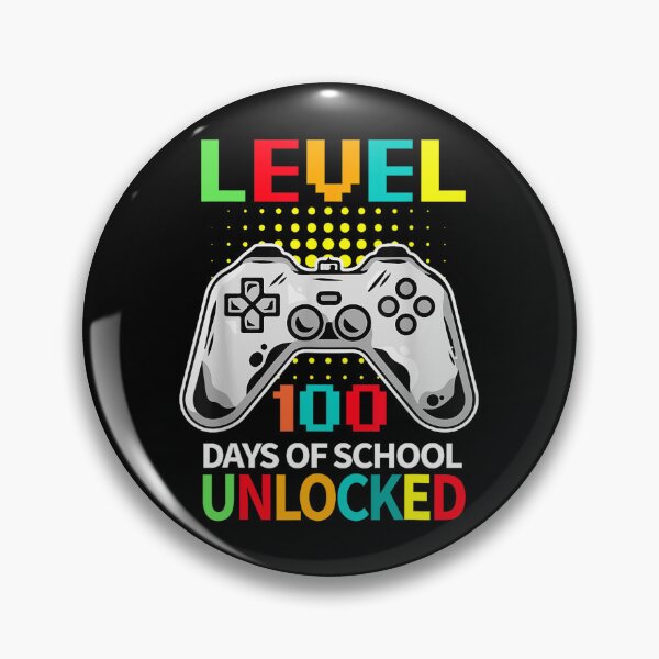 Item preview, Level 100 Days Of School Unlocked designed and sold by JamesHogwart.