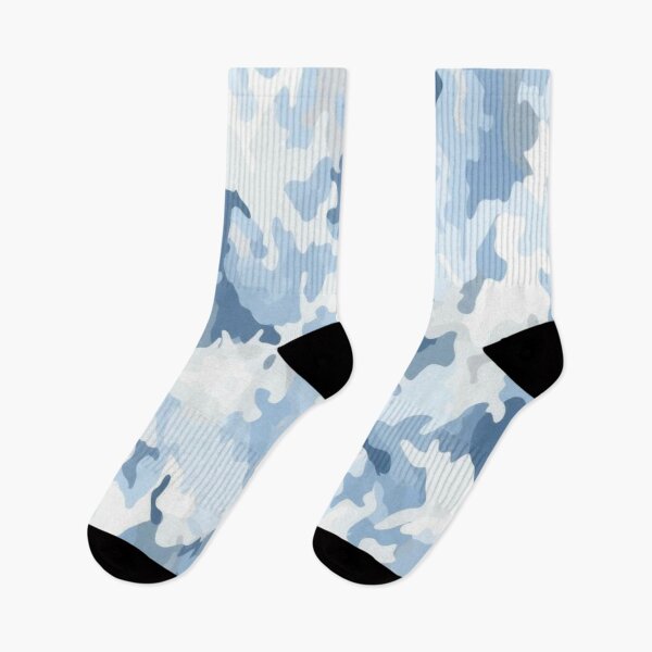 Artikelvorschau, Illustration eines blauen Tarnmusters entworfen und verkauft von LYFSTYLE.GEMS.