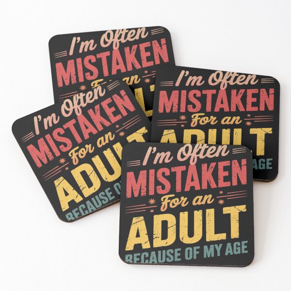 Item preview, I'm Often Mistaken For An Humor Because Of My Age1  designed and sold by KotexTemu.