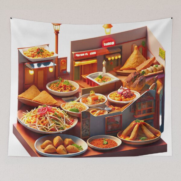 Item preview, Food Collage  designed and sold by AwesomeDigiShop.